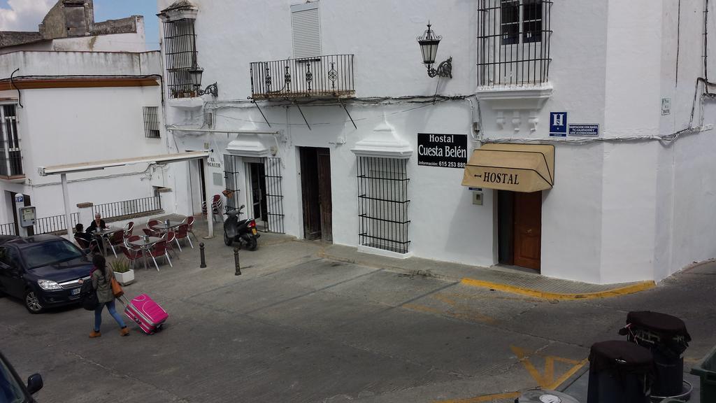 Hostal Cuesta De Belen Otel Arcos de la Frontera Dış mekan fotoğraf